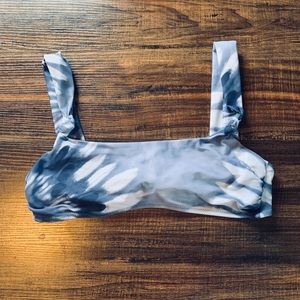Tie Dye Bikini Top NWT